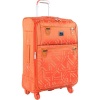 Diane Von Furstenberg Luggage Modern Tile 24 Inch Expandable Spinner, Orange, One Size