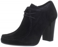 Lauren Ralph Lauren Women's Samara Ankle Boot,Black,8.5 M US