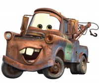 RoomMates RMK1519GM Disney Pixar Cars Mater Peel & Stick Giant Wall Decal