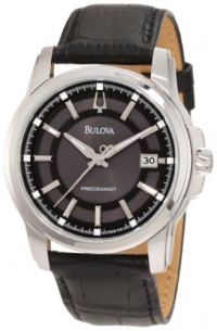 Bulova Men's 96B158 Precisionist Leather strap Watch