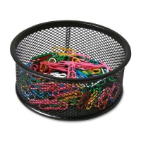 Sparco Steel Mesh Paperclip Holder