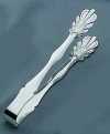 SILVER PLATED ICE TONGS