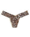 Go wild for Hanky Panky's low-rise thong in a playful leopard print. Style #4X1581