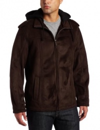 Perry Ellis Portfolio Men's Faux Shearling Jacket