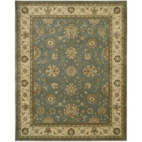 Nourison 2000 2210 Rectangle Rug, Blue, 2.0-Feet by 3.0-Feet