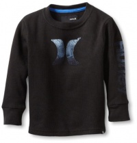 Hurley Boys 2-7 Black Listed Thermal, Black, 4T