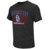 MLB St. Louis Cardinals Electric Atmosphere Short Sleeve Crew Neck Melange Tee Men's