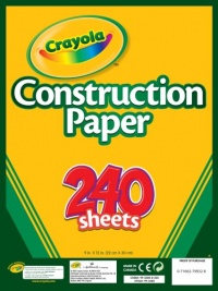 Crayola 240 Sheet Construction Paper