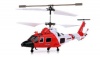 Coast Guard Rescue RC 3.5CH Gyro Helicopter Mini Infrared Remote Controlled SYMA Heli S111G