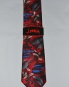 J. Garcia Mens Neck Tie Collection Fifty-Eight BANYAN TREES II -Reds