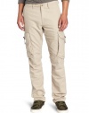 Dockers Men's Scout Cargo Slim Tapered Pant, British Khaki, 34x32