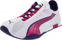 PUMA Women's H-Street NM Running Shoe, White/Raspberry Rose/Navy, 12 B US