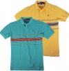 Polo Ralph Lauren Classic-Fit Textured Pique Stripe Polo