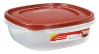 Rubbermaid 7J71 Easy Find Lid Square 9-Cup Food Storage Container