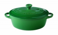 Le Creuset Stoneware 12-Ounce Mini Oval Cocotte, Fennel