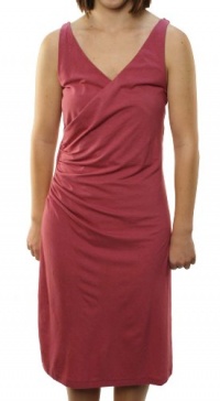 Ralph Lauren Sport Women's Flap Over Sleeveless V-Neck Dress Faded Pink-Medium