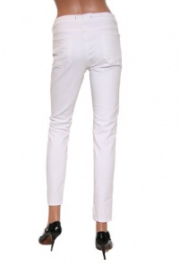 Women's J Brand Mid-Rise 11 Skinny Leg Jean in White Size 30