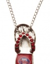 MLB Philadelphia Phillies Crystal Flip Flop Necklace