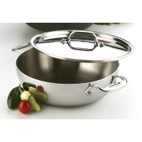 All Clad Stainless Steel 3-Quart Cassoulet with Lid