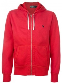 Polo Ralph Lauren Full Zip Fleece Hoodie, RL Red, X-Large