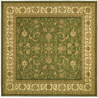 Safavieh Lyndhurst Collection LNH219B Square Area Rug, 6-Feet, Green