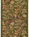 Area Rug 2x8 Runner Country & Floral Sage Color - Safavieh Lyndhurst Rug from RugPal