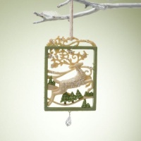 Foundations Reindeer Hanging Ornament