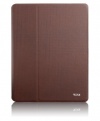 Tumi Luggage Leather Ipad Snap Case, Brown, One Size