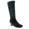 Karen Scott Lena Womens Size 11 Black Synthetic Fashion - Knee-High Boots