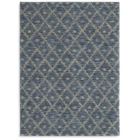 Woven Impressions Diamond Ikat Indigo Rug Rug Size: 8'6 x 11'6