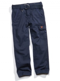 GUESS Kids Boys Big Boys Cargo Pant, NAVY (20)