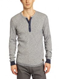 Lucky Brand Mens Men's Twisted Slub Henley