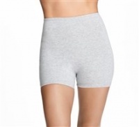 Yummie Tummie Bobbie Slimming Cotton Shortie - Grey - Small