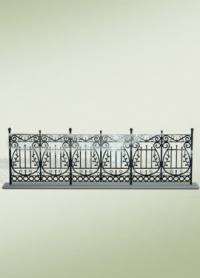 Haunted Wrought Iron Fence