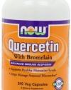 Now Foods Quercetin with Bromelain, Veg-Capsules, 240-Count