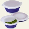 Collapsible Food Storage Containers, Set of 3, by Progressive International