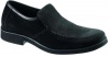 Hush Puppies Men's Reminisce Slip-On,Black Suede,10 M US