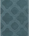 Surya M-422 Mystique Area Rug, 3-Feet 3-Inch by 5-Feet 3-Inch, Teal Green