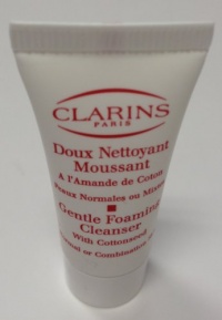 Clarins Gentle Foaming Cleanser (Normal / Combination) 0.17 Oz - Travel Size