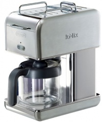 DeLonghi Kmix 10-Cup Drip Coffee Maker, Stainless Steel