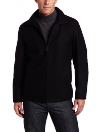 Perry Ellis Portfolio Men's Melton Open Bottom Jacket