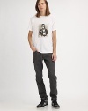 A distinctive graphic adds character to a fine cotton knit tee.CrewneckCottonMachine washImported