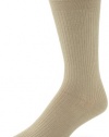 Dr. Scholl's Men's Everyday Non-binding Flat Knit Crew 2 Pair Sock