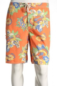 Polo by Ralph Lauren Tropical Orange, Green, Blue and Yellow Swim Trunks