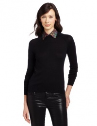 BCBGeneration Women's Basic Pullover, Black, Small