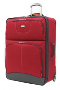 Ricardo Beverly Hills Luggage Valencia Lite 28 Inch 2 Compartment Vertical Upright Case