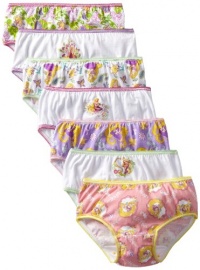 Disney Girls 2-6X Tangled Panty, Assorted, 6