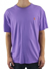 Polo Ralph Lauren Mens Crew Neck Short Sleeve T-Shirt Hampton Purple PRL