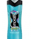 Axe Shower Gel, Sports Blast, 16 Fluid Ounce