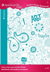 American Girl Crafts Doodle Design Sketchbook, Art